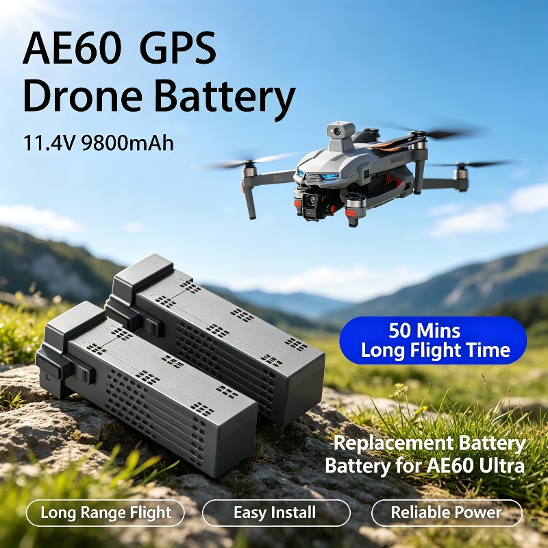 Drone Battery Li-Ion - AE60 GPS 드론 배터리 11.4V 9800mAh