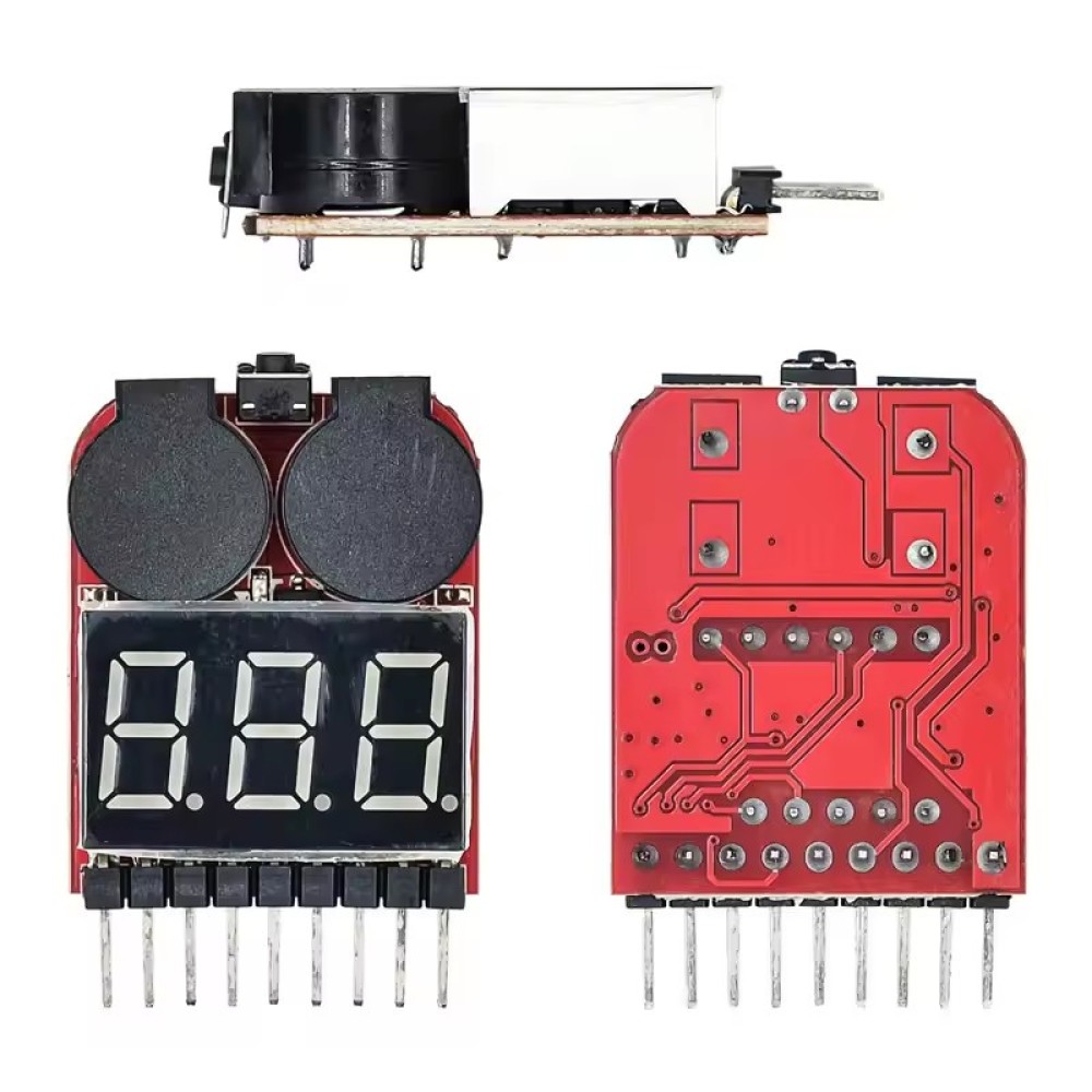배터리 체커 저전압 부저 알람 LXD 1 8S 리튬폴리 - Drone Battery Voltage Checker 리뷰 및 가격