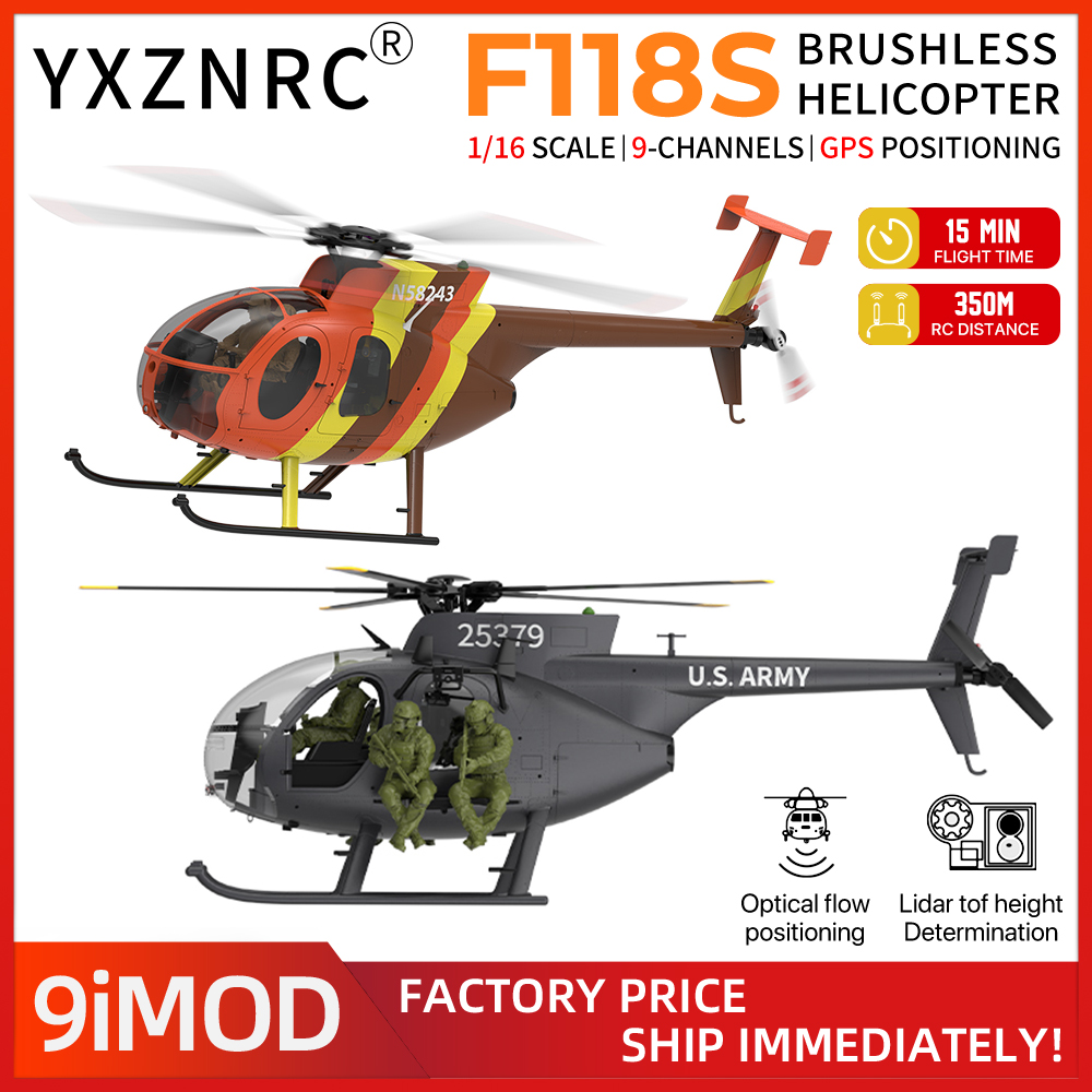 YUXIANG F118S RC 헬리콥터 MH‑6 MD‑ - Drone Battery 4S 리뷰 및 가격