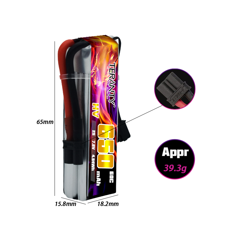 2/4/6/10개입 TERANTY 650mAh 2S 7 - Drone Battery Plate 리뷰 및 가격