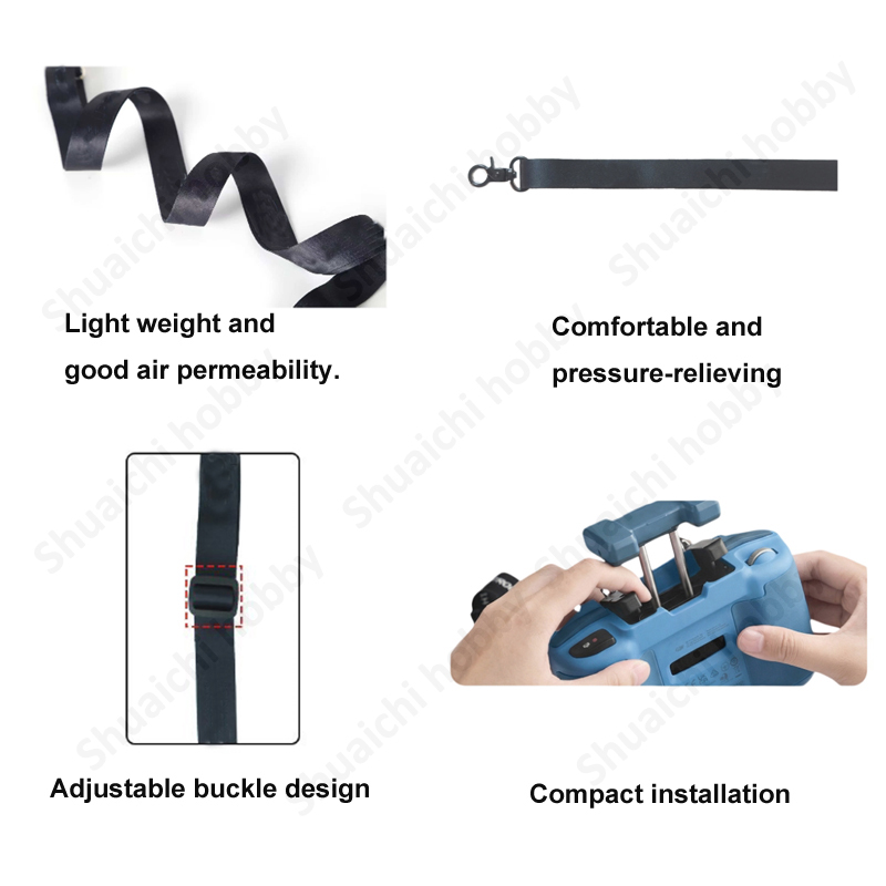 1PCS 리모컨 조절 가능한 넥 스트랩(플라스틱 마운트 - Drone Battery Strap 리뷰 및 가격